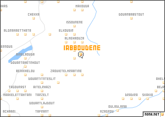 map of Iabboudene