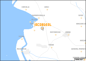 map of Iacob Deal