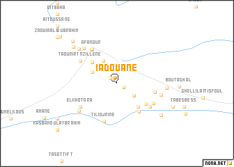 map of Iadouane