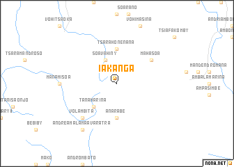 map of Iakanga