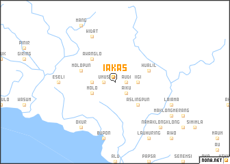 map of Iakas