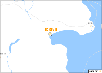 map of Iakiyu