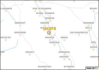 map of Iakofa