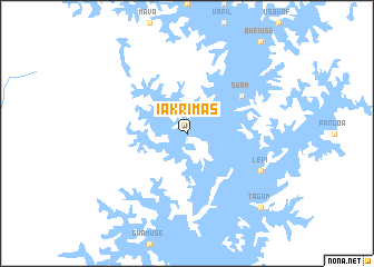 map of Iakrimas