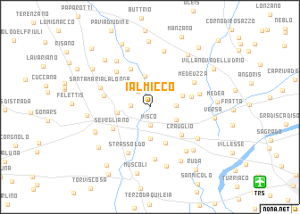 map of Ialmicco