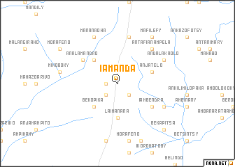map of Iamanda