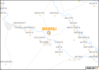 map of Iamandi