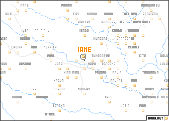 map of Iame