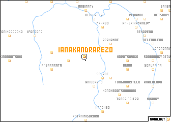 map of Ianakandrarezo