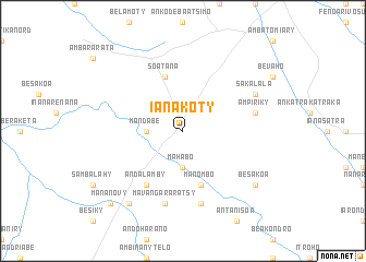 map of Ianakoty