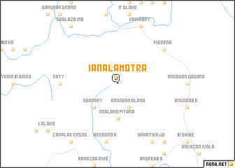 map of Ianalamotra