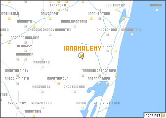 map of Ianamalemy