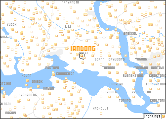 map of Ian-dong