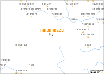 map of Iandrarezo