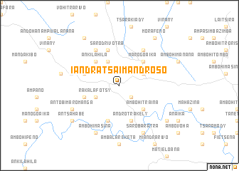 map of Iandratsaimandroso