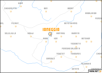 map of Ianeggia