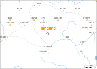 map of Iangapo