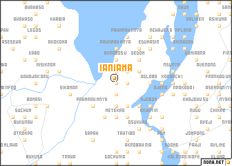 map of Ianiama