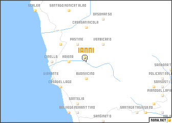 map of Ianni