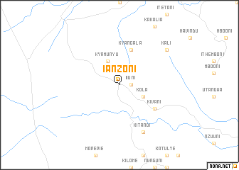 map of Ianzoni