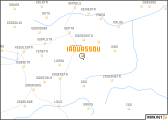 map of Iaouassou