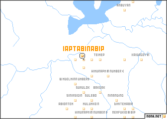 map of Iaptabinabip