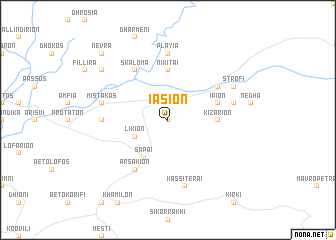 map of Iásion