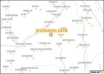 map of Iasnaia Poleana