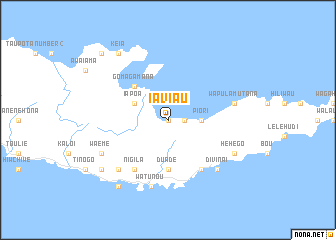 map of Iaviau