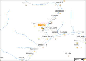 map of Iavrè