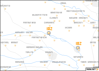 map of Iaz