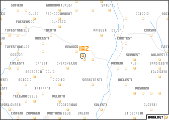 map of Iaz