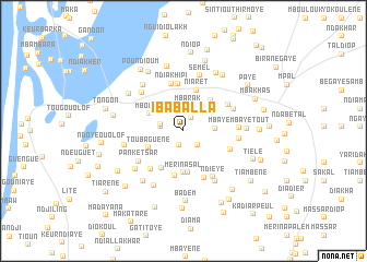 map of Iba Balla