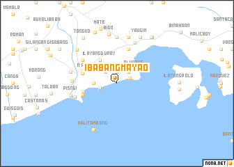 map of Ibabang Mayao