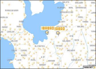 map of Ibabao