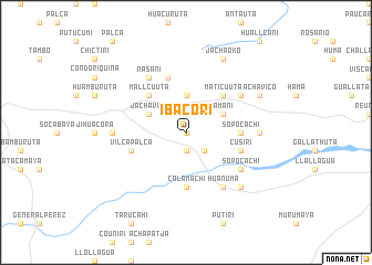 map of Ibacori
