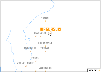 map of Ibaguasuri