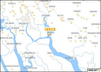 map of Ibaka