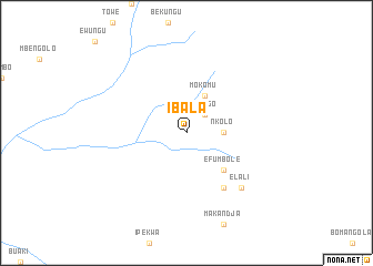 map of Ibala