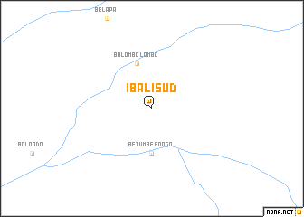 map of Ibali-Sud