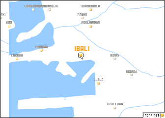 map of Ibali