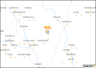 map of Ibal