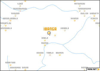 map of Ibanga