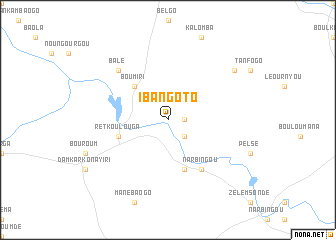 map of Ibangoto