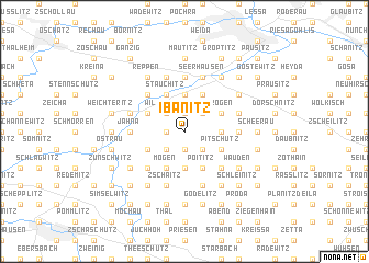 map of Ibanitz