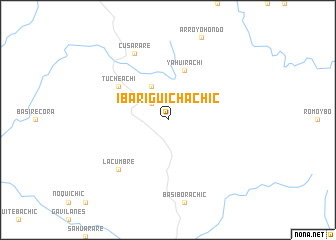 map of Ibariguichachic