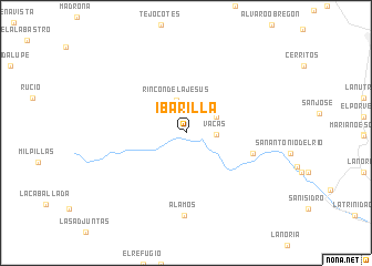 map of Ibarilla