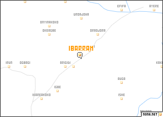 map of Ibarram