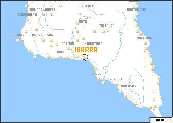 map of Ibarra