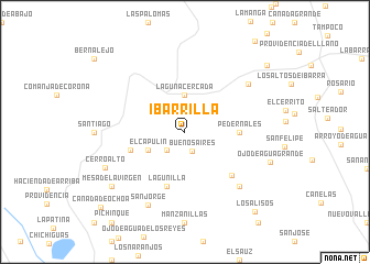 map of Ibarrilla